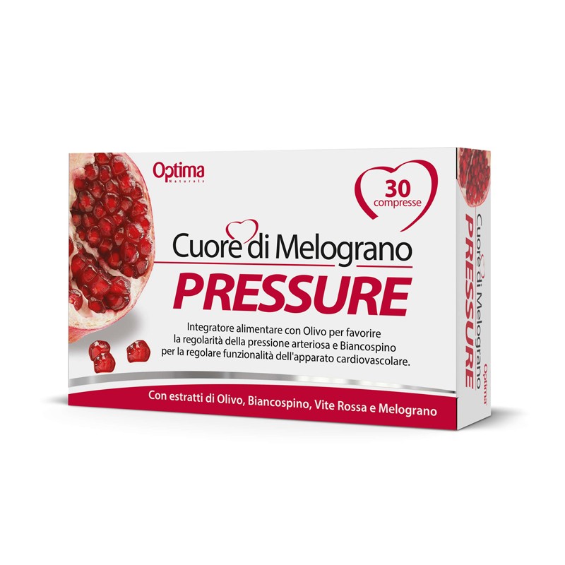 Optima Naturals Cuore Di Melograno Pressure 30 Compresse 1 G