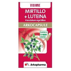 confezione di 45 capsule di arkocapsule mirtillo e luteina