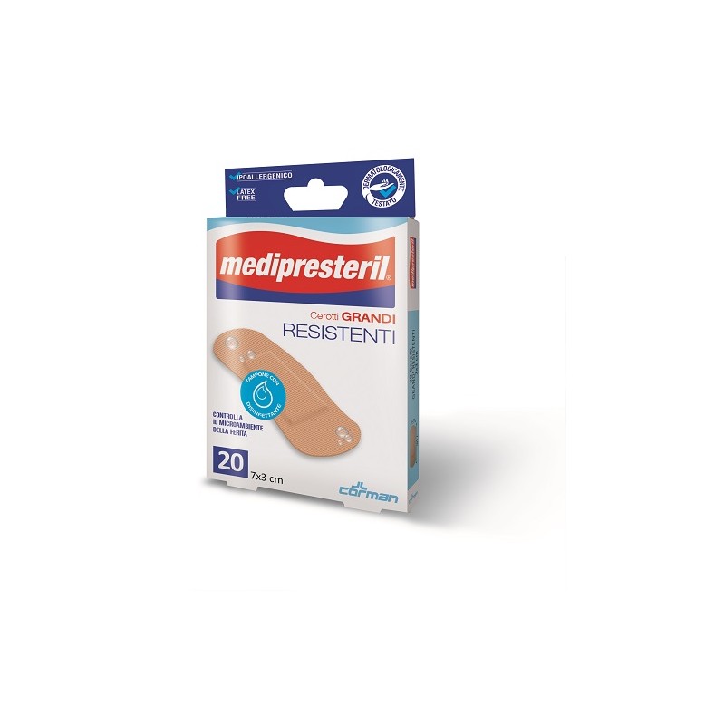 Corman Cerotti Assortiti Medipresteril Resistenti 40 Pezzi