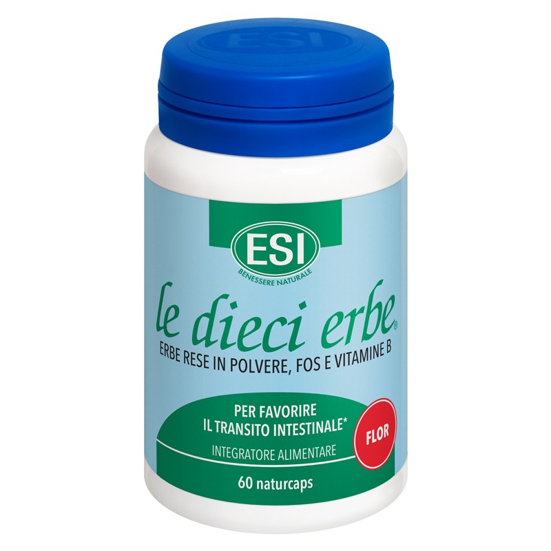 Esi Le Dieci Erbe Flor 60 Capsule