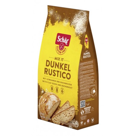 Dr. Schar Schar Mix It Dunkel Rustico Senza Glutine Senza Lattosio 1 Kg