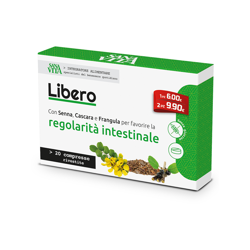 Paladin Pharma Sanavita Libero 20 Compresse