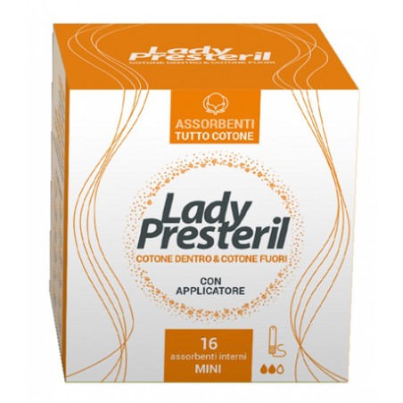 Corman Lady Presteril Assorbenti Interni Mini 16 Pezzi