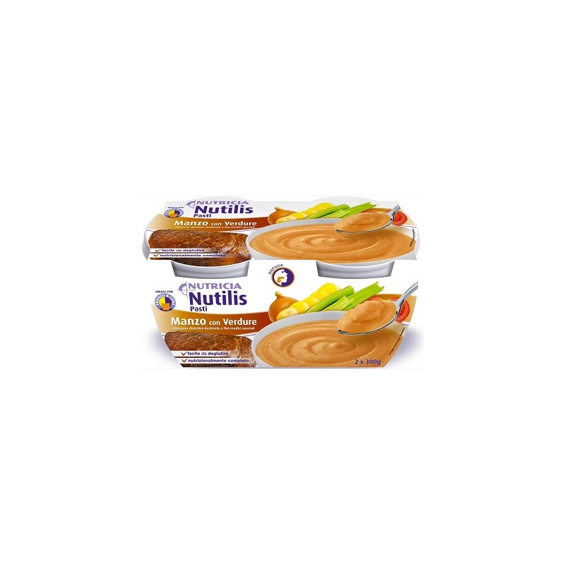 Danone Nutricia Soc. Ben. Nutilis Pasti Manzo Con Verdure 2 X 300 G