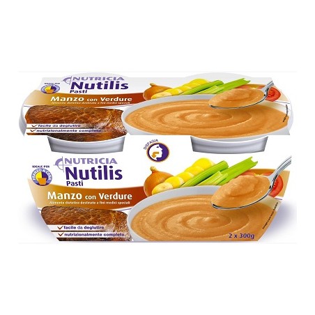 Danone Nutricia Soc. Ben. Nutilis Pasti Manzo Con Verdure 2 X 300 G