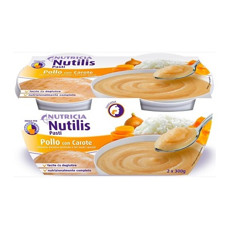 Danone Nutricia Soc. Ben. Nutilis Pasti Pollo Con Carote 2 X 300 G