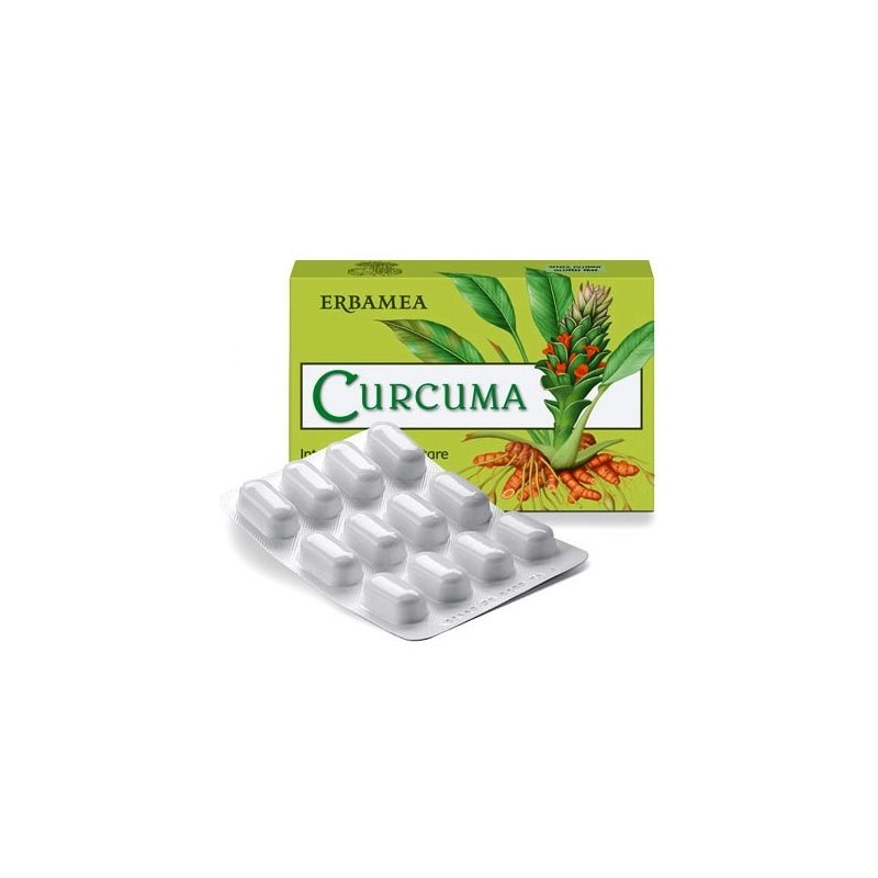 Erbamea Curcuma 24 Capsule Vegetali 12 G