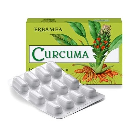 Erbamea Curcuma 24 Capsule Vegetali 12 G