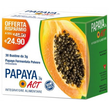 F&f Papaya Act 30 Bustine Da 3 G