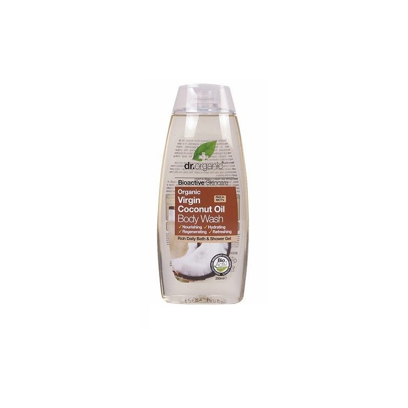 Optima Naturals Dr Organic Coconut Oil Cocco Body Wash Detergente Corpo 250 Ml