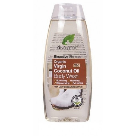 Optima Naturals Dr Organic Coconut Oil Cocco Body Wash Detergente Corpo 250 Ml