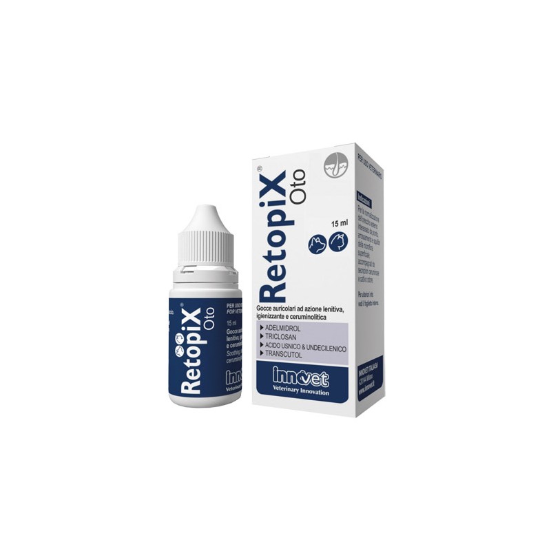 Innovet Italia Retopix Auricolari Gocce Auricolari Flacone Contagocce 15 Ml