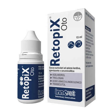 Innovet Italia Retopix Auricolari Gocce Auricolari Flacone Contagocce 15 Ml