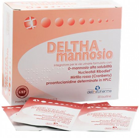 Deltha Pharma Deltha Mannosio 20 Bustine 60 G