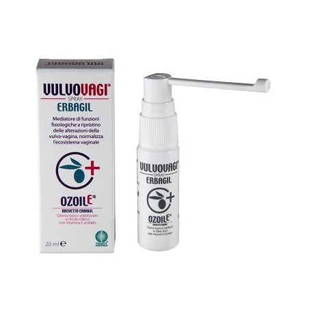 Erbagil Vulvovagi Spray Per Vulvovaginiti E Secchezza Vaginale 20 Ml