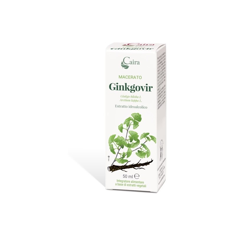 Caira Laboratorio Erboristico Caira Ginkgovir Macerato Idroalcolico Gocce 50 Ml