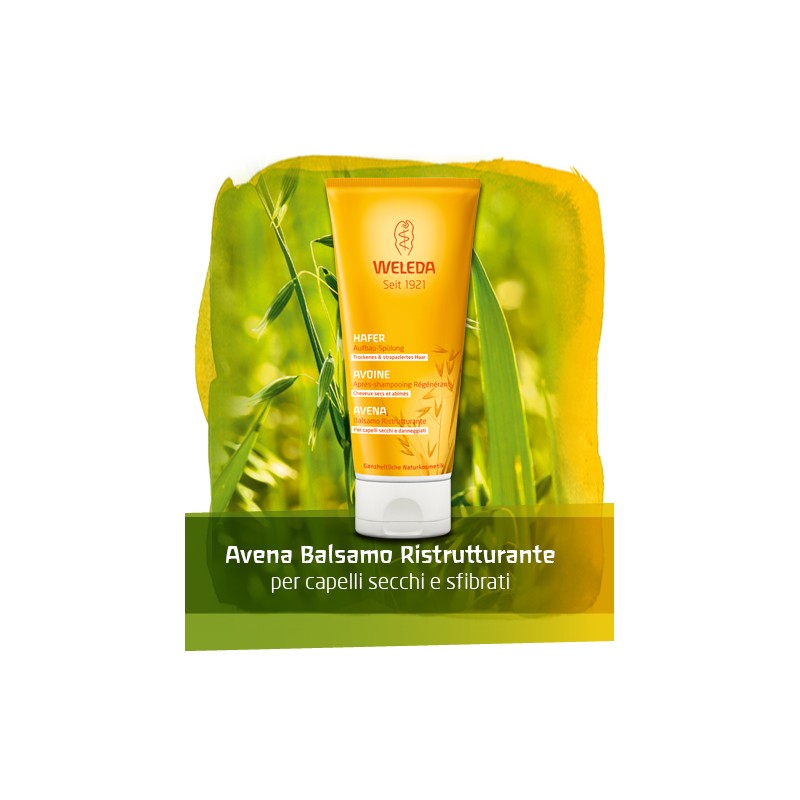 Weleda Italia Balsamo Per Capelli Avena Tubo 200 Ml