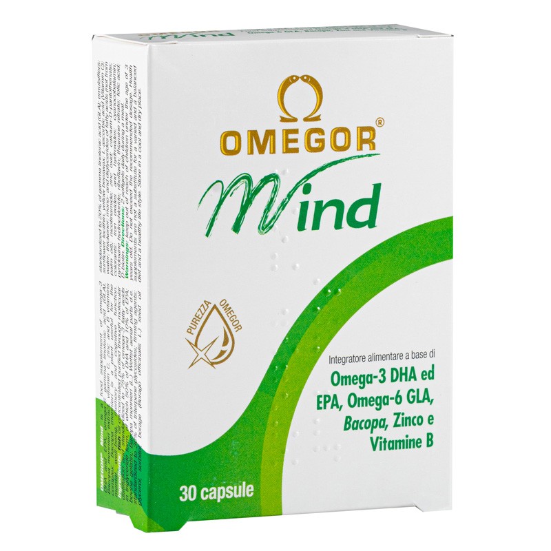 U. G. A. Nutraceuticals Omegor Mind 30 Capsule Molli