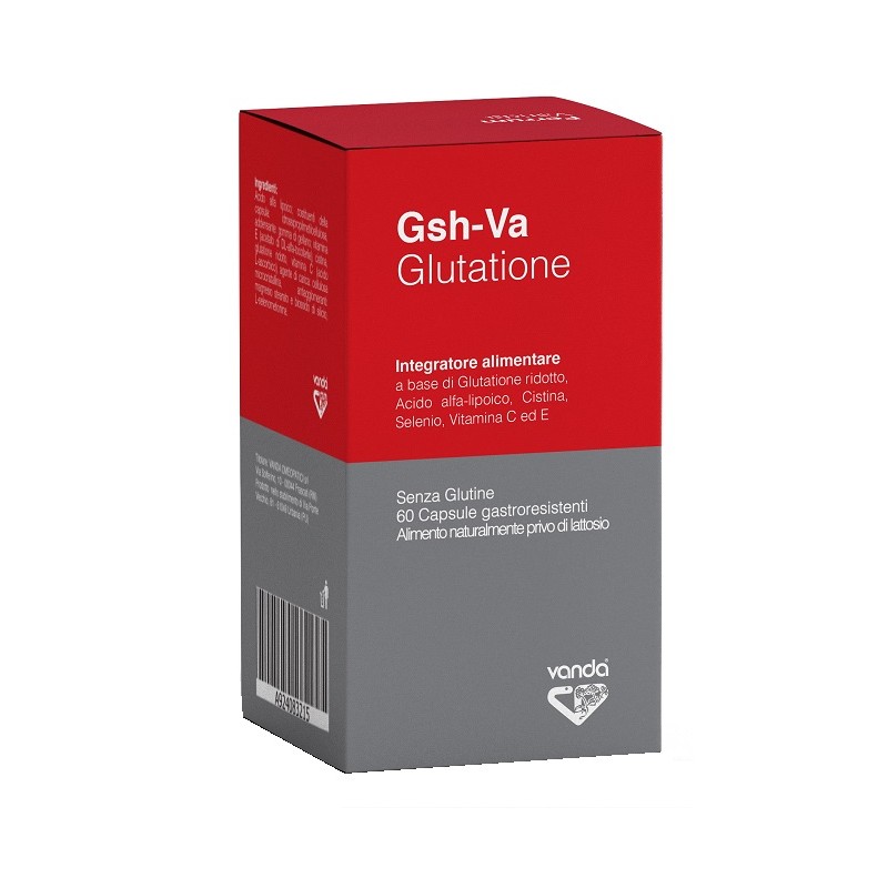 Vanda Omeopatici Gsh-va Glutatione Vanda 60 Capsule Gastroresistenti