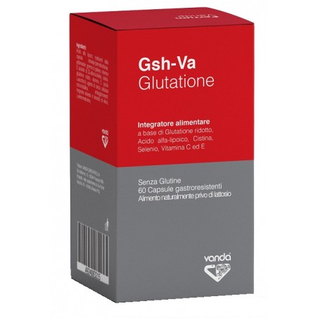 Vanda Omeopatici Gsh-va Glutatione Vanda 60 Capsule Gastroresistenti