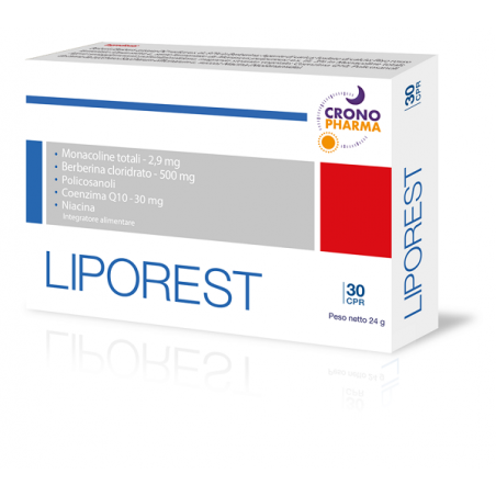 Crono Pharma Liporest 30 Compresse