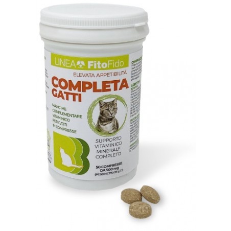 Trebifarma Completa Gatti 50 Compresse Barattolo 25 G