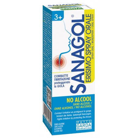 Named Sanagol Spray Erisimo Senza Alcool 20 Ml