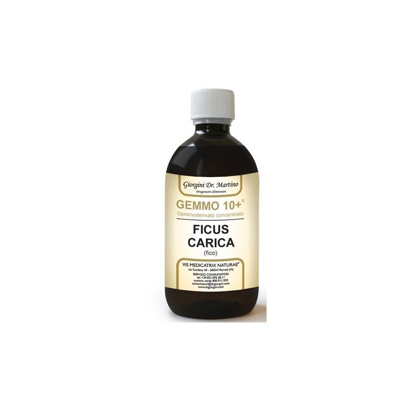 Dr. Giorgini Gemmo 10+ Fico Liquido Analcolico 500 Ml