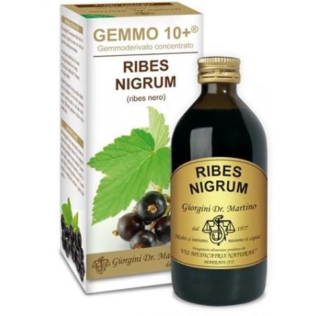 Dr. Giorgini Ser-vis Gemmo 10+ Ribes Nero 200 Ml Liquido Analcolico