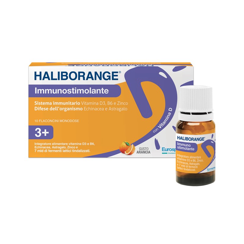 Eurospital Haliborange Immunostimolante 10 Flaconcini 10 Ml