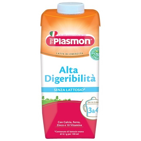 Plasmon Latte Crescita Alta Digeribilita' 500 Ml