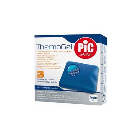 Pikdare Cuscino Thermogel Comfort Riutilizzabile Per La Terapia Del Caldo E Del Freddo Cm 10x10