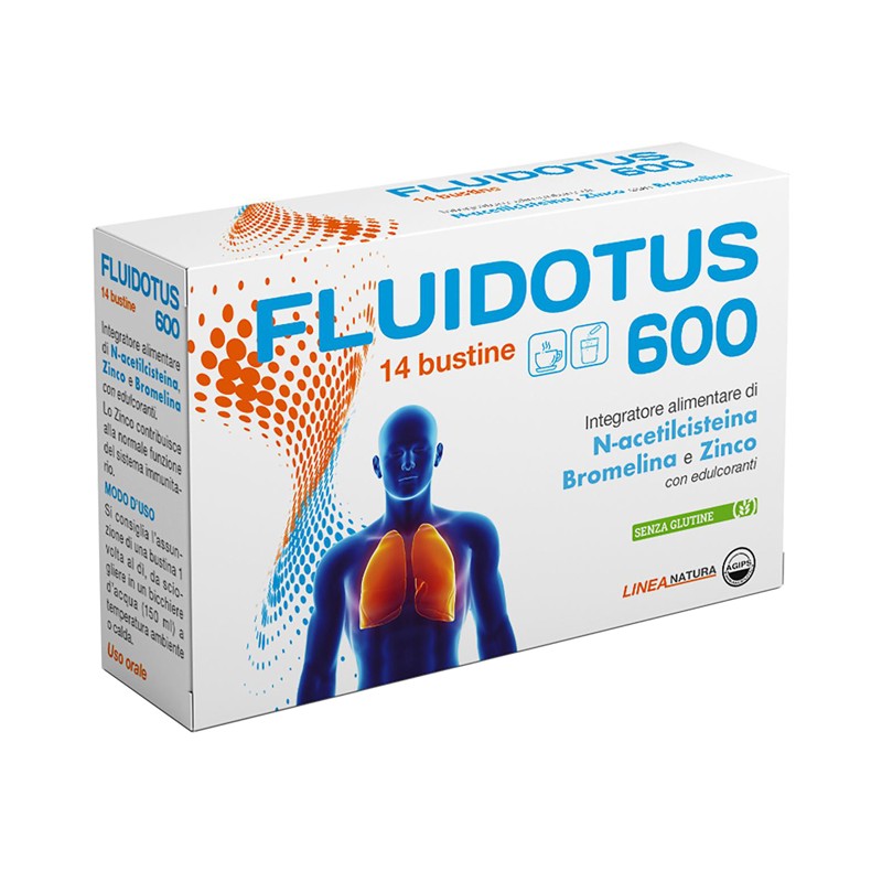 Agips Farmaceutici Fluidotus 600 14 Bustine