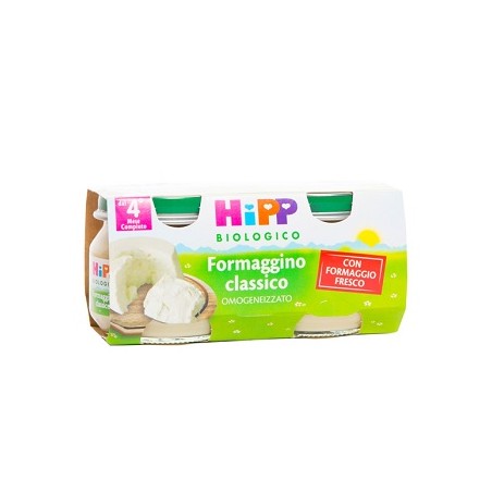 Hipp Italia Hipp Bio Omogeneizzato Formaggino Classico 2x80 G