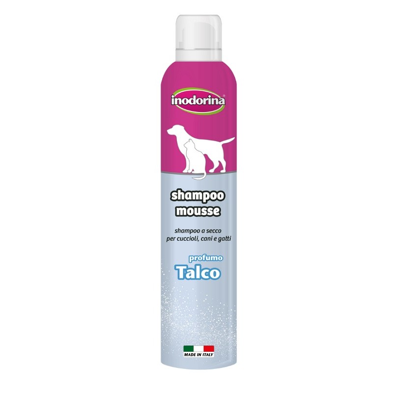 Pet Village Inodorina Shampoo Mousse Talco 300 Ml