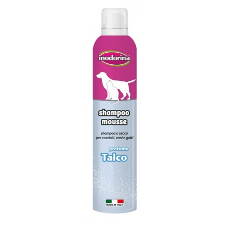 Pet Village Inodorina Shampoo Mousse Talco 300 Ml