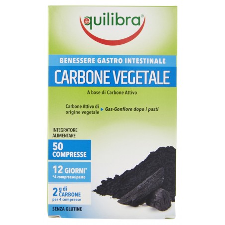 Equilibra Carbone Vegetale 50 Compresse