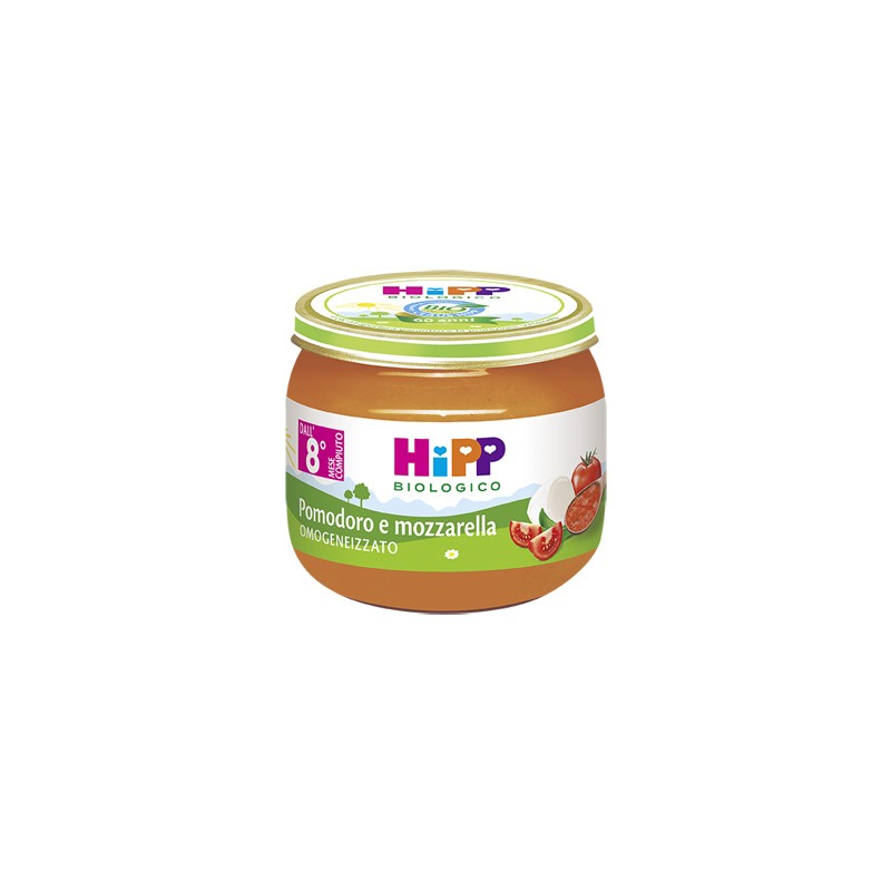 Hipp Italia Hipp Bio Hipp Bio Omogeneizzato Sugo Pomodoro Mozzarella 2x80 G