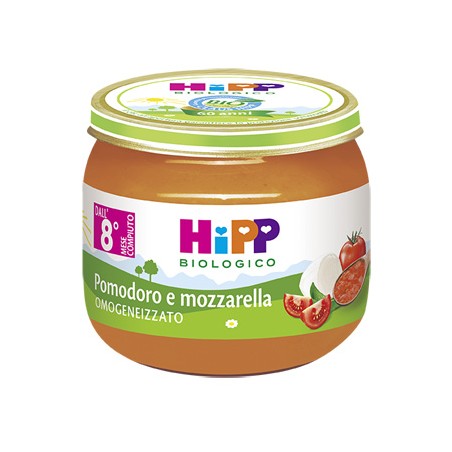 Hipp Italia Hipp Bio Hipp Bio Omogeneizzato Sugo Pomodoro Mozzarella 2x80 G