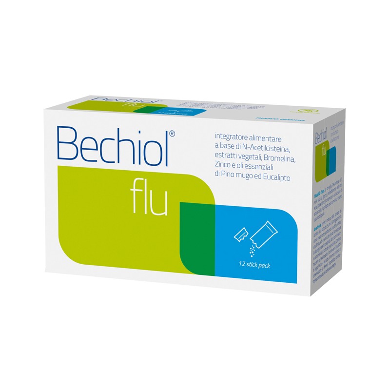 Euronational Bechiol Flu 12 Bustine Stick Pack