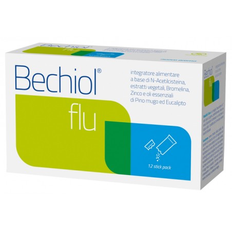 Euronational Bechiol Flu 12 Bustine Stick Pack