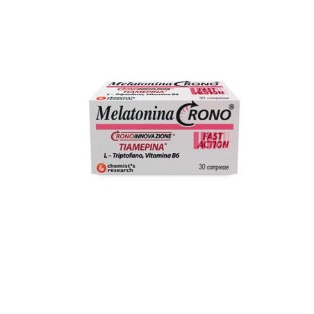 Chemist's Research Melatonina Crono 1mg Tiamepina 30 Compresse