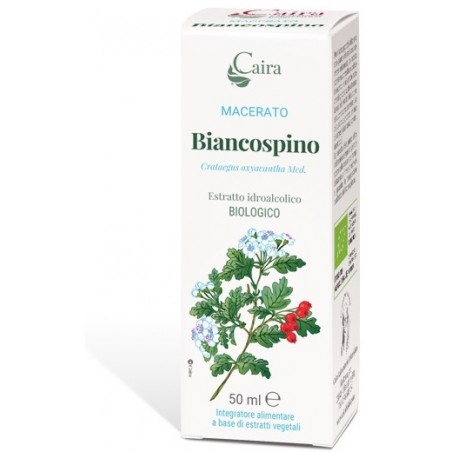 Caira Laboratorio Erboristico Caira Biancospino Macerato Idroalcolico Bio Gocce 50 Ml