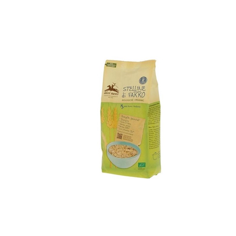 Alce Nero Stelline Farro Baby Food Bio 500 G