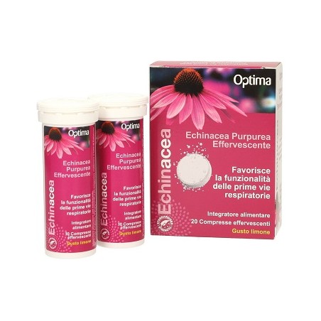 Optima Naturals Echinacea Effervescente 20 Compresse