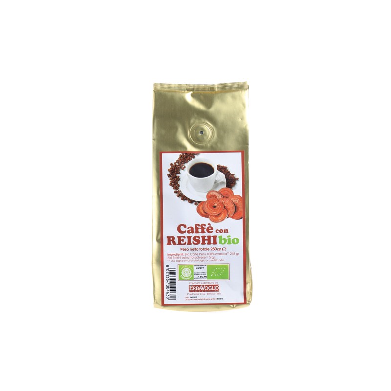 Erbavoglio Production Caffe' Con Reishi Bio 250 Gr