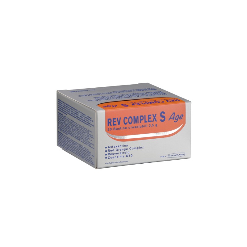 Rev Pharmabio Rev Complex S Age 20 Bustine Astuccio 70 G