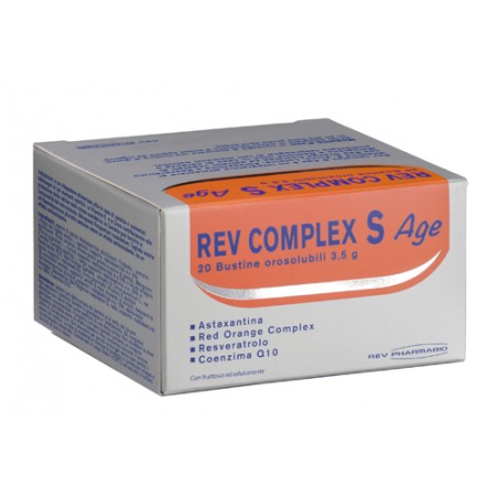 Rev Pharmabio Rev Complex S Age 20 Bustine Astuccio 70 G