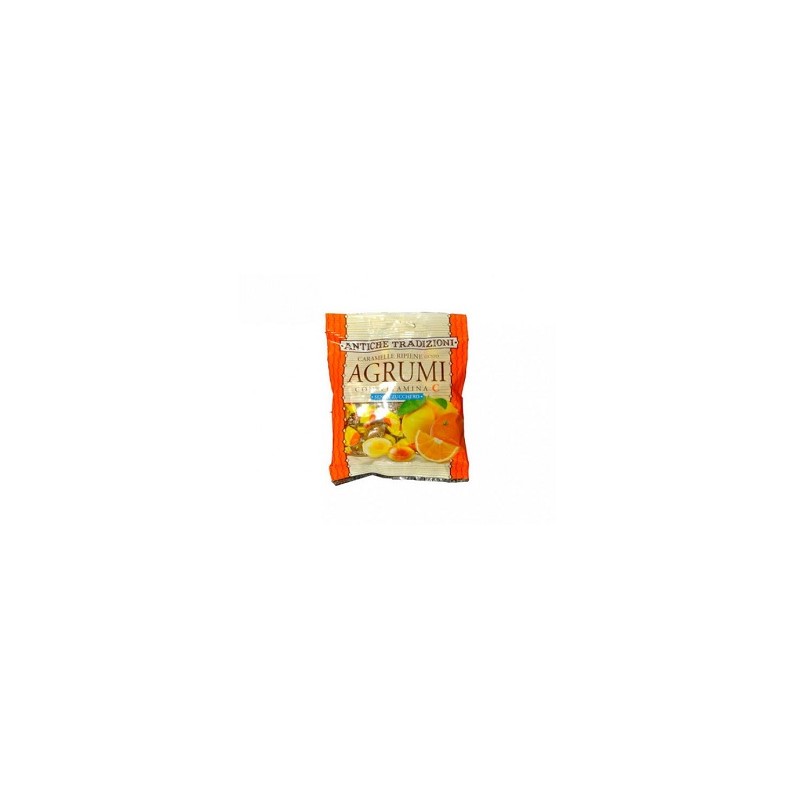 Perfetti Van Melle Italia Antiche Tradizioni Caramelle Ripiene Con Vitamina C Gusto Agrumi 60 G