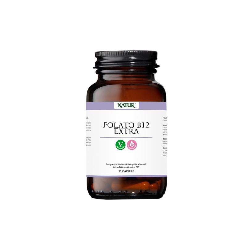 Natur Folato B12 Extra 30 Capsule